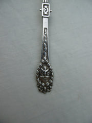 1866 beautiful Victorian sifter ladle, great detail see photos