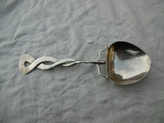 1900 rare large Liberty silver spoon by Oliver Barker 67 grams