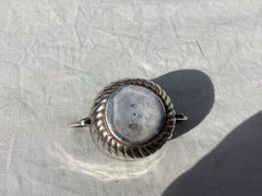 1690 very interesting silver miniature porringer by maker BH