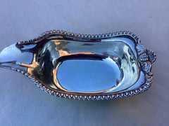 1811 stunning George 111 silver pap boat by Robinson and Harding 68g