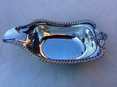 1811 stunning George 111 silver pap boat by Robinson and Harding 68g