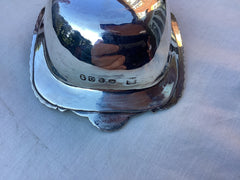 1811 stunning George 111 silver pap boat by Robinson and Harding 68g