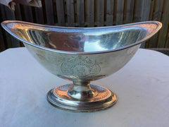 1792 fine George 111 silver tureen or dish by Makepeace great Armorial 230g
