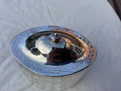 1786 beautiful George 111 silver tea caddy by Robert Hennell 335 grams