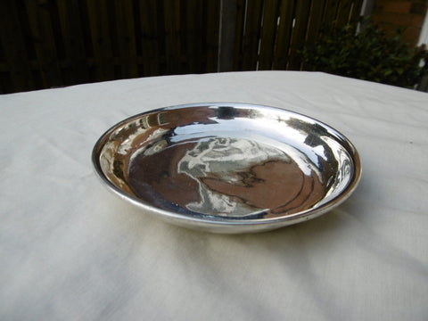 1730 rare Aberdeen silver dish / paten by George Cooper 96g