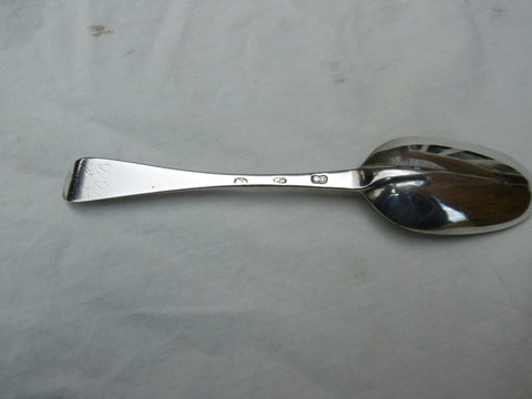 1740 top quality Scottish provincial Aberdeen rat tail tablespoon by George Cooper 70g