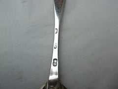 1740 top quality Scottish provincial Aberdeen rat tail tablespoon by George Cooper 70g