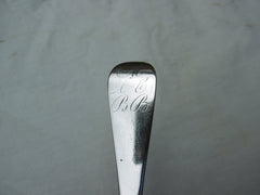 1740 top quality Scottish provincial Aberdeen rat tail tablespoon by George Cooper 70g