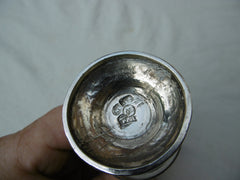 1717 fine George 1st caster by top Huguenot maker Simon Pantin 126 grams