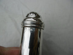 1732 Rare Irish Georgian pepper pot by ?W great crest 68g