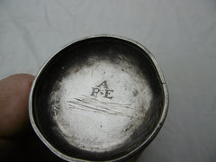 1732 Rare Irish Georgian pepper pot by ?W great crest 68g