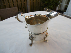 1740 fine quality Georgian Irish silver Helmet cream jug 180g