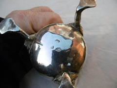 1740 fine quality Georgian Irish silver Helmet cream jug 180g