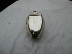 1740 fine large Silver mounted Cowie shell dated 1740 100g