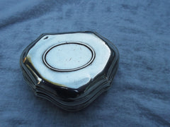 1750 fine Georgian George 11 silver snuff box 65 grams