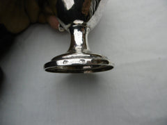 1790 very pretty Irish Adam style Mustard pot see photos with liner