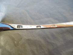 1790 lovely Georgian Irish soup ladle with Bright cut Star decoration by John Power 166g