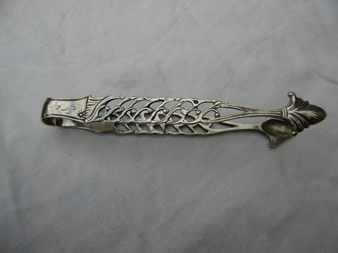 1770 fine pair of Georgian cast sugar tongs by RM 40 grams