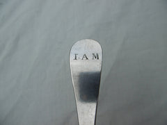 1795 very good Channel Islands spoon , Jersey by G Hamon 46g