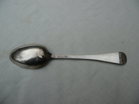 1770 Fine Georgian Channel Islands spoon Jersey by IL crowned 47g