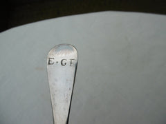 1770 Fine Georgian Channel Islands spoon Jersey by IL crowned 47g