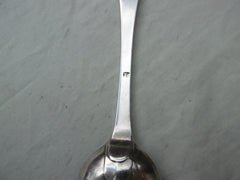 1770 fine Georgian Channel Islands spoon, Jersey by Thomas Mauger 55g
