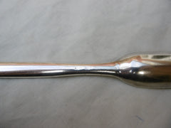 1790 very rare Cork marrow scoop by Carden Terry Grip Fast motto Clan Leslie 57g