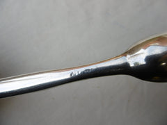 1790 very rare Cork marrow scoop by Carden Terry Grip Fast motto Clan Leslie 57g