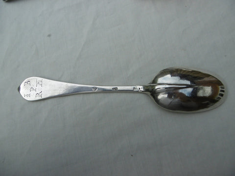 1710 very rare provincial  Dognose tablespoon by Anthony Dodson Lewes