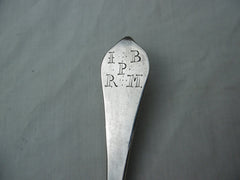 1710 very rare provincial  Dognose tablespoon by Anthony Dodson Lewes