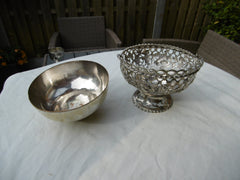 1770 stunning Irish Georgian silver basket by William Bond 152g see photos