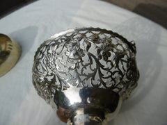 1770 stunning Irish Georgian silver basket by William Bond 152g see photos