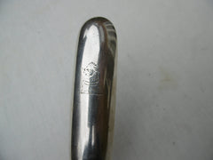 1770 fine Irish Georgian marrow scoop by John Craig Great crest 64g