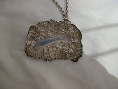 1834 nice William 1V Irish Baccus wine label Sherry