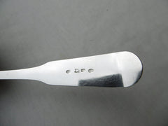 1810 fine heavy Georgian Scottish provincial tablespoon by David Manson Dundee 64g