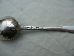 1775 quality Scottish provincial tablespoon by William Scott of Dundee 70g