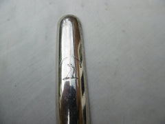 1800 fine Scottish Marrow scoop by William Robertson with rare Clan Sydserf crest 43g