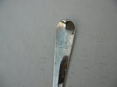 1755 rare George 11 Scottish soup ladle with twisted handle by Lothian & Robertson