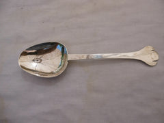 1689 very rare Exeter trefid spoon town mark 5 times dated 1689