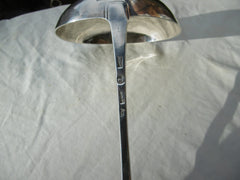 1760 very rare Georgian heavy Glasgow soup ladle by Milne and Campbell 210 grams