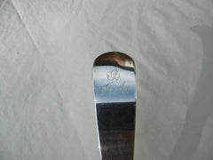 1760 very rare Georgian heavy Glasgow soup ladle by Milne and Campbell 210 grams