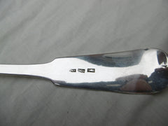 1820 rare Scottish provincial Inverness large soup ladle by Jamieson and Naughton 215g