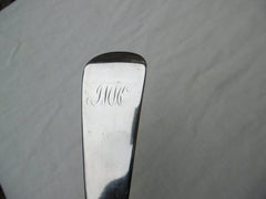 1820 rare Scottish provincial Inverness large soup ladle by Jamieson and Naughton 215g
