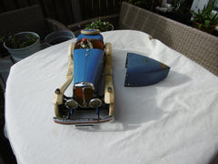 1935 rare complete Meccano no2 constructor car with original driver for sale