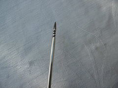 1751 fine Georgian silver Mote spoon by IL lovely pierced decoration