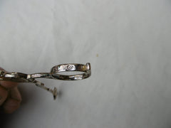 1760 fine pair of Georgian sugar nips with rare date letter