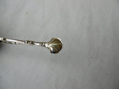 1760 fine pair of Georgian sugar nips with rare date letter