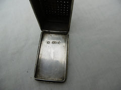 1850 fine rare Victorian Nutmeg grater by Nathaniel Mills