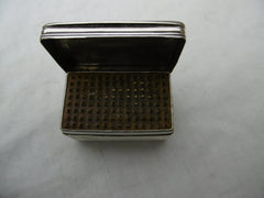 1850 fine rare Victorian Nutmeg grater by Nathaniel Mills