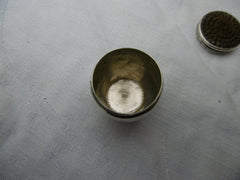 1750 very nice Georgian silver Barrel Nutmeg grater by Daniel Field